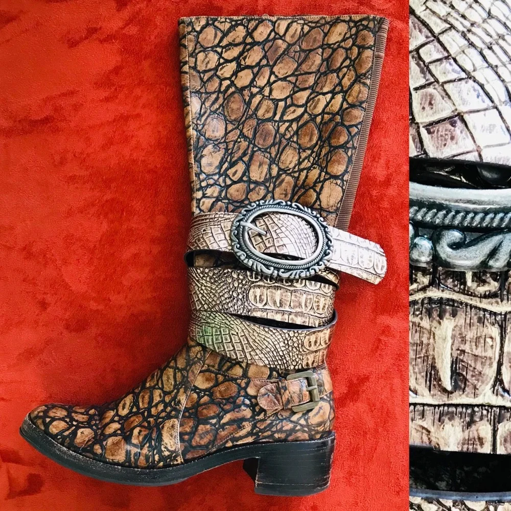 Febo reptile embossed